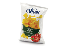 Bulvių traškučiai paprikos skonio CLEVER, 250 g