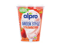 Alpro fermentuotas sojos produktas su kalciu ir vitaminais, braškių skonio, 400 g 