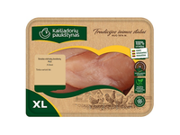 Šviežia viščiukų broilerių filė KAIŠIADORIŲ PAUKŠTYNAS, be odos, A klasė, ~1 kg