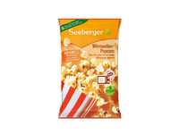 Spraginamieji kukurūzai SEEBERGER, karamelės skonio, 90 g