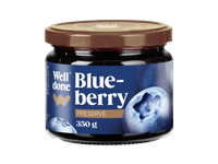 Mėlynių uogienė WELL DONE, 350 g