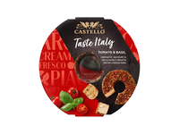 Kreminis sūris CASTELLO su pomid., bazilikais, 27% rieb.s.m., 125 g