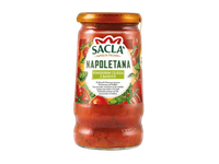 Vyšninių pomidorų padažas su bazilikais SACLA NAPOLETANA, 350 g