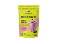 Ekologiškas baltymų mišinys kokteiliams SUPERFOOD HUNGER CONTROL, 300 g