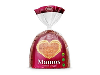 MAMOS bemielė duona BALTASIS PYRAGAS, 500 g