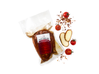 Rūkytas varškės sūris LILĖS SŪRIAI, su paprika ir saulėje džiovintais pomidorais, 20% rieb. ~380 g