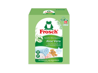 Skalbiamieji milteliai FROSCH COLOR su alavijais, 1.45 kg