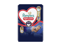 Sauskelnės - kelnaitės PAMPERS Night Pants, Value Pack, 7 dydis, 17 vnt.