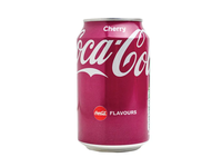 Vyšnių skonio gazuotas gaivusis gėrimas COCA-COLA Cherry, 0,33 l
