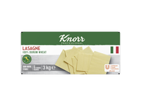Makaronų lakštai KNORR, Lazanijai, 3 kg