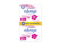 Higieniniai paketai ALWAYS Sensitive Super Plus, S2, 16 vnt.