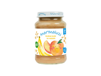 KOŠĖ Eko Persikų, bananų, avižų - 6 mėn 0.19/190g, MARMALUZI