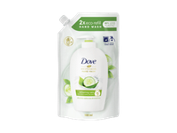 Skystojo muilo papildymas DOVE CUCUMBER, 500 ml