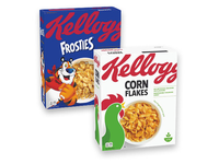 Dribsniai KELLOGG’S CORN FLAKES arba FROSTIES, 330 g, 375 g