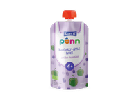 Ekologiška mėlynių ir obuolių tyrelė PONN (nuo 4 mėn.), 100 g