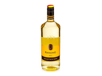 Baltasis pusiau sausas vynas iš vokietijos su saugoma geografine nuoroda HXM RIESLING HALBTROCKEN 11,5%, 1 l
