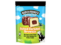 Ledai BEN & JERRY'S SALTED CARAMEL BROWNIE PEACES, 160ml