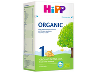 Ekologiškas pradinio maitinimo pieno mišinys kūdikiams nuo gimimo HIPP ORGANIC 1, 800 g