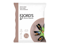 Virtos čilinės midijos su kiautu FJORDS 40/60, 1 kg