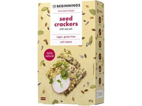 Sėklų krekeriai su jūros druska, 80 g