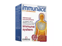 VITABIOTICS maisto papildas su ežiuole IMMUNACE, 30 tab.