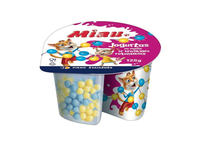 Jogurtas MIAU su vanile ir tr. rutul., 5,0% r., 125 g
