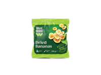 Džiovinti bananai WELL DONE, 150 g