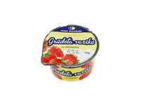 Grūdėta varškė su braškėmis PIENO ŽVAIGŽDĖS, 7 % rieb., 150 g