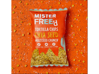 Tortilijų traškučiai MISTER FREE'D su chia sėklomis, 135 g