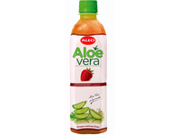 Gaivusis sulčių gėrimas ALEO Aleo vera, braškių skonio, 500 ml
