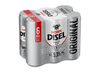 Šviesusis alus HORN DISEL, 6 vnt., 3 l