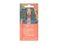 DELIA veido kaukė ANTI-WRINKLE PEEL-OFF FACE MASK, 8 ml