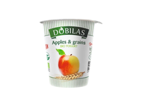Dobilas jogurtas su obuoliais ir grūdais 3,0%, 300 g