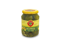 Marinuoti agurkai GERAS VAIZDELIS, 660 g