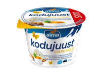 Grūdėtoji varškė ALMA, krembriulė skonio, 5 % rieb., 200 g