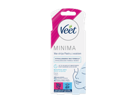 Bekvapės veido depiliavimo vaško juostelės „Veet MINIMA Easy Gel“, 20 vnt.