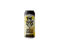 Gazuotas alaus kokteilis Apes and Humans ananasų skonio, 4,3% 0,5l