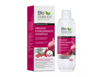 BIO BALANCE ekologiškas šampūnas su granatais silpniems ir pažeistiems, dažytiems plaukams, 330 ml