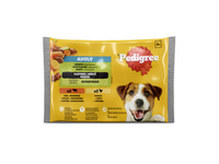 Konserv. visavertis suaugusių šunų ėdalas PEDIGREE (4x100 g), 400 g