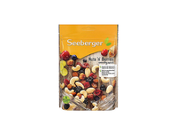 Riešutų mišinys SEEBERGER, su džiovintais vaisiais, 150 g