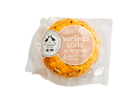 Rūkytas varškės sūris su kmynais 250 g