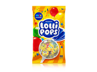 Karameliniai saldainiai ROSHEN Lolipops, kokteilių skonio, 0,92 kg