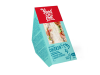 Sumuštinis su vištienos kebabo mėsa ir vyšniniais pomidorais MANTINGA SOFT BREAD, 2vnt.,170g