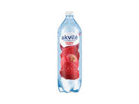Lengvai gazuotas stalo vanduo AKVILĖ, raudonųjų uogų skonio, 1.5 l