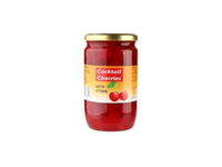 Konservuotos raudonos vyšnios LUCIANO, kokteiliams, 750/420 g
