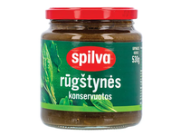 Rūgštynės konservuotos SPILVA 530g