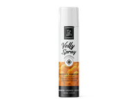 Maistiniai purškiami dažai VELLY, su kakavos sviestu, oranžinės spalvos, 250 ml