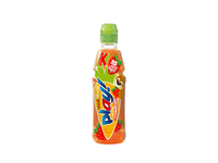 Morkų, brašk., žal.citrinų, obuolių gėrimas KUBUŠ PLAY (15%), 400 ml