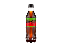 Gazuotas gėrimas COCA-COLA Zero Laimo, 500 ml, depozitnė tar, 500 ml