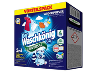 Skalbimo milteliai 5in1 Der Waschkonig C.G. 1.95kg/30 skalbimai Universal